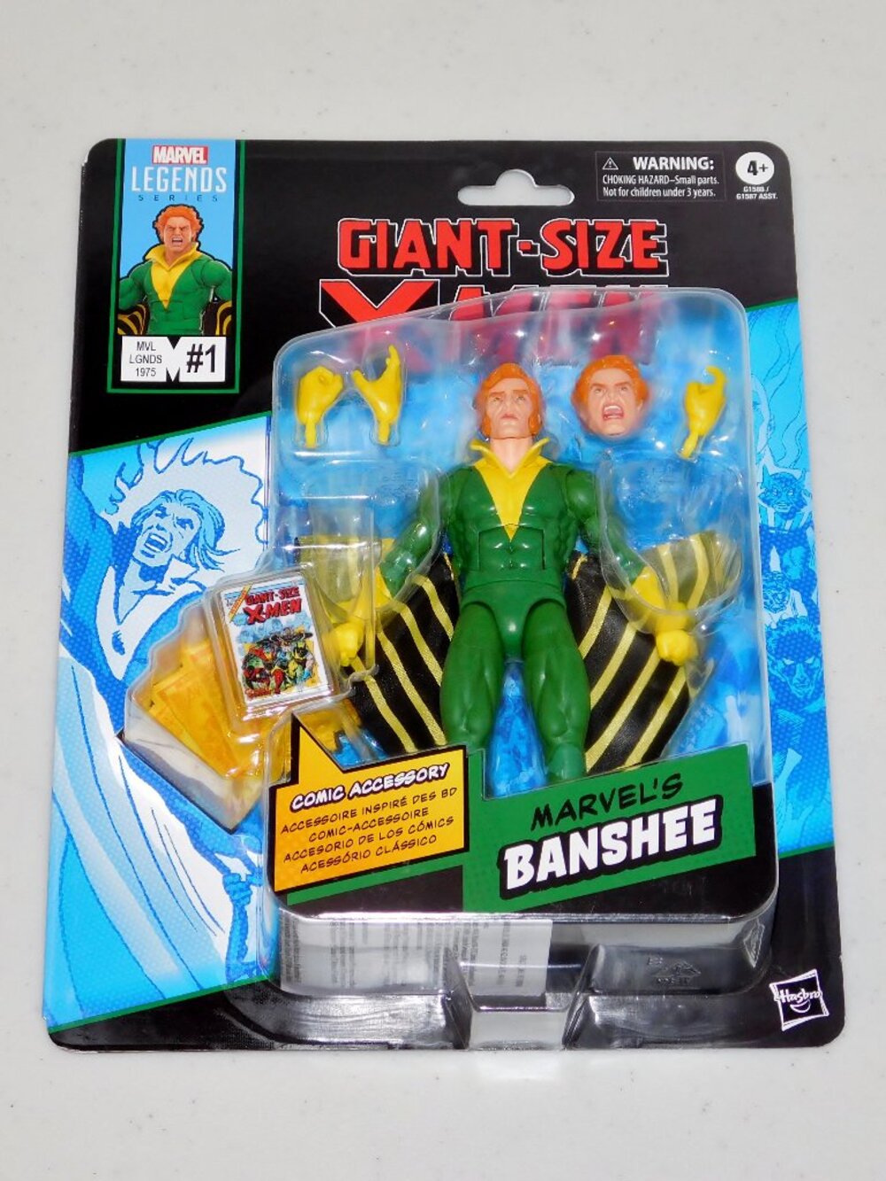 2025 Hasbro Marvel Legends 6" Giant-Size X-Men Banshee Figure MOC Brand New